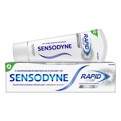 Sensodyne Zubní pasta rapid whitening pro citlivé a bílé zuby