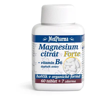 MedPharma Magnesium citrát Forte B6 tbl.67