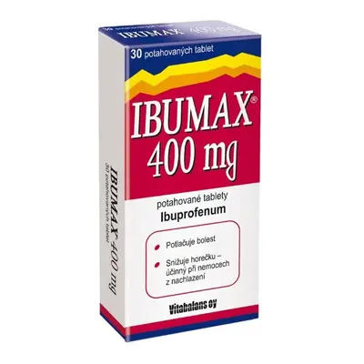 IBUMAX 400MG Potahovaná tableta 30