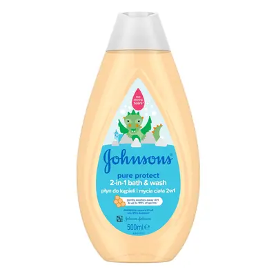 Johnson's® Pure Protect™ Koupel a mycí gel 2v1