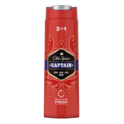 Old Spice Captain sprchový gel 3v1 s tóny santalového dřeva a citrusů