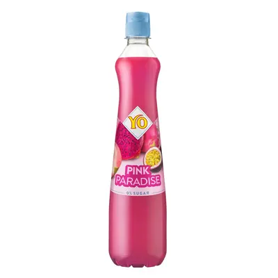 YO Sirup bez cukru pink paradise