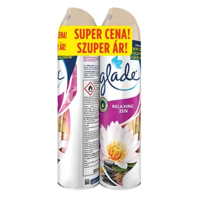 Glade Relaxing zen aerosol duopack (2×0,3 l)