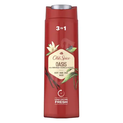 Old Spice Oasis sprchový gel pro muže 3v1 s vůní kouřové vanilky