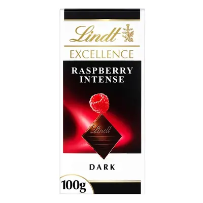 Lindt EXCELLENCE Hořká čokoláda s kousky malin