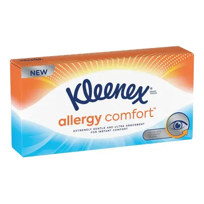 Kleenex® Allergy Comfort Papírové kapesníky 3vrstvé box