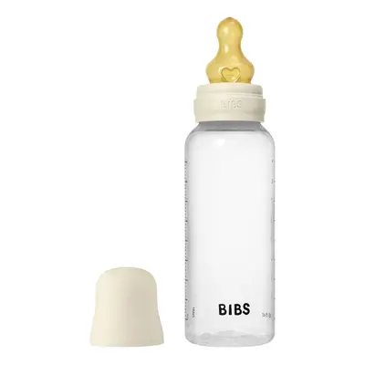 Bibs Ivory antikoliková láhev s kaučukovou savičkou 270 ml