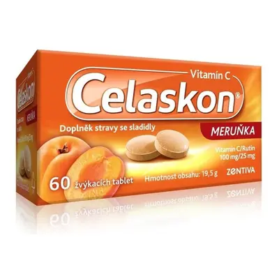 Celaskon meruňka 100mg tbl.60