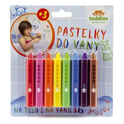 Teddies Pastelky do vany