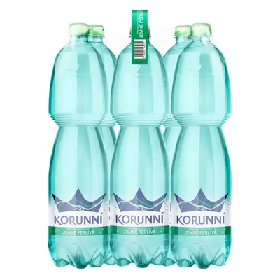 Korunní Jemně perlivá (6x1,5l)