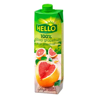 Hello 100% Růžový grapefruit