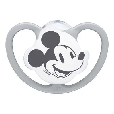 Nuk Space Disney Mickey dudlík 0–6 měsíců, šedý