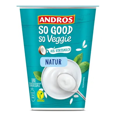 Andros So Good So Veggie Veganský dezert z kokosového nápoje