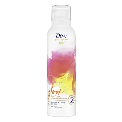 Dove Bath Therapy Glow sprchová pěna a pěna na holení