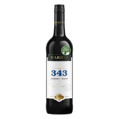 Hardys Bin 343 Shiraz Cabernet CO2 neutrální