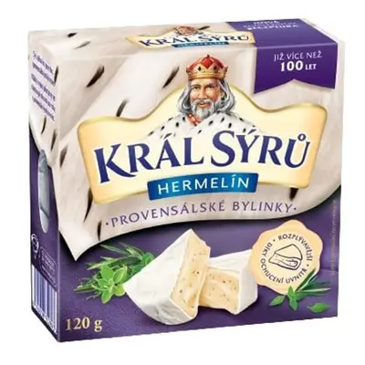 Král Sýrů Hermelín Provensálské bylinky