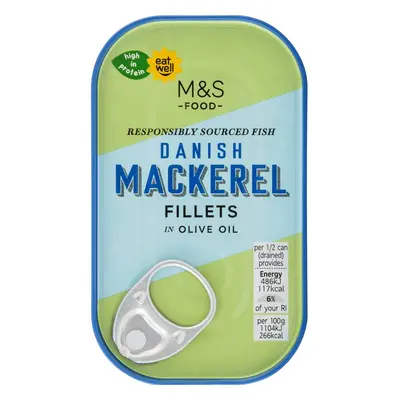 Marks & Spencer Filety makrely v olivovém oleji (26%)