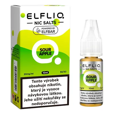 EFLIQ E-liquid Elf Bar kyselé jablko 20 mg