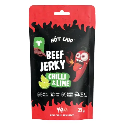 Hot Chip Hovězí jerky chilli a limetka