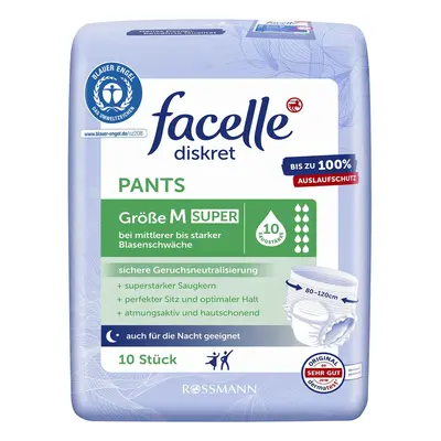 Facelle Super hygienické kalhotky vel. M