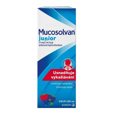 MUCOSOLVAN JUNIOR 15MG/5ML sirup 100ML