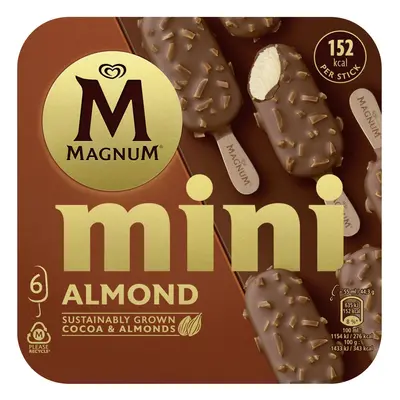 Magnum Mini Almond nanuk multipack (6×55 ml)