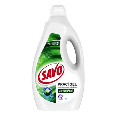 Savo Prací gel na barevné i bílé prádlo (3,5 l)