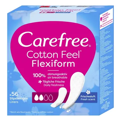 Carefree Cotton Flexiform slipové vložky