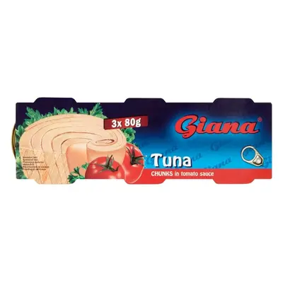 Giana Tuňák kousky v tomatě Pack