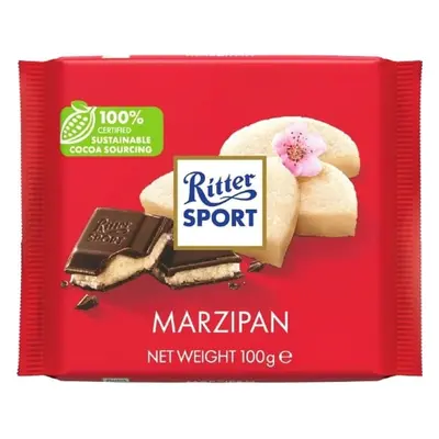 Ritter Sport Hořká čokoláda s marcipánem