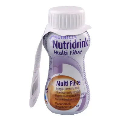 NUTRIDRINK MULTI FIBRE S PŘÍCHUTÍ ČOKOLÁDOVOU perorální roztok 1X200ML