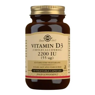 Solgar Vitamin D3 2200 IU csp.50