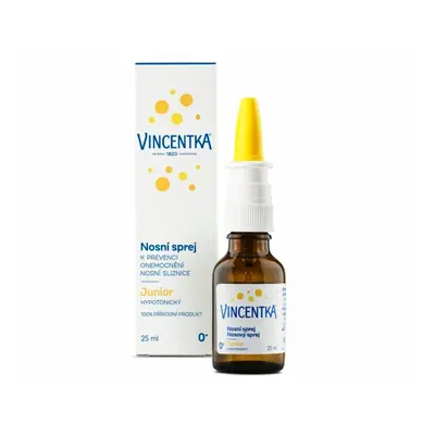 Vincentka nosní sprej JUNIOR hypotonický 25ml