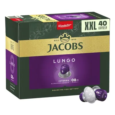 Jacobs Lungo kávové kapsle XXL balení