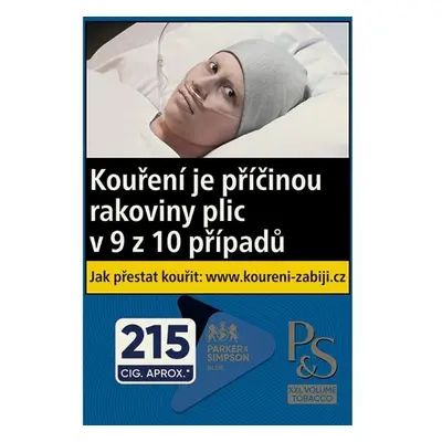 P&S Blue XXL cigaretový tabák