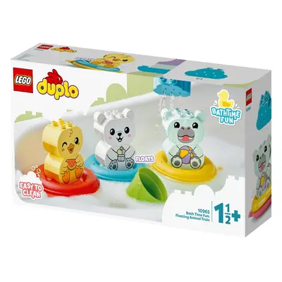 LEGO® DUPLO® 10965 Legrace ve vaně Plovoucí vláček se zvířátky