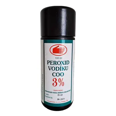 PEROXID VODÍKU COO 3% Kožní roztok 100ML