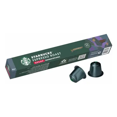 Starbucks Espresso Roast Decaf by Nespresso Dark Roast kávové kapsle