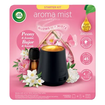 Air Wick Aroma difuzér s náplní – pivoňka a jasmín