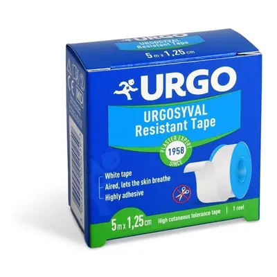 URGO SYVAL Textilní náplast bílá 1.25cmx5m