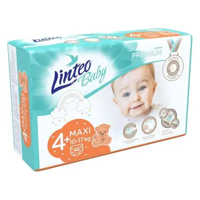 Linteo Baby Premium jednorázové plenky maxi+ (velikost 4+) 10–17 kg