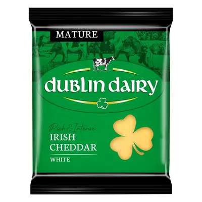 Dublin Dairy Irish Cheddar White Mature bloček