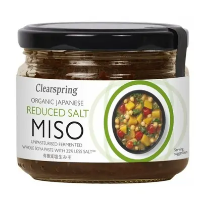 Clearspring BIO Miso pasta se sníženým obsahem soli