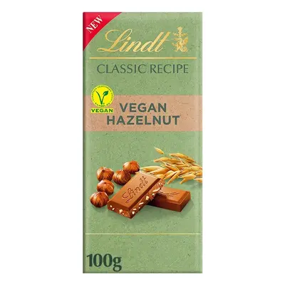 Lindt CLASSIC Vegan čokoláda lískový oříšek