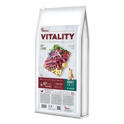 Akinu Vitality hypoalergenní granule s jehněčím pro psy