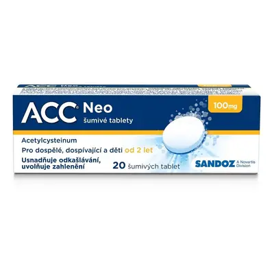 ACC NEO 100MG šumivá tableta 20