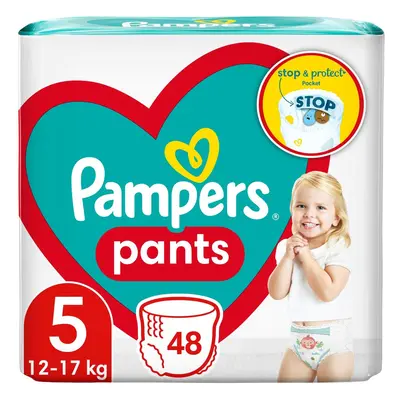 Pampers Pants plenkové kalhotky 5 (12–17 kg)