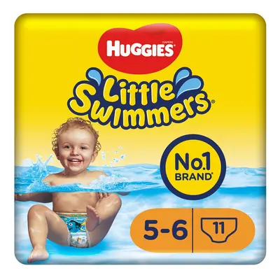 Huggies® Little swimmers Plenkové plavací kalhotky 12–18 kg (velikost 5–6)