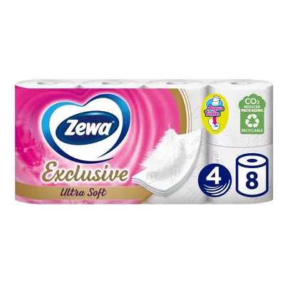 Zewa Exclusive Ultra Soft toaletní papír 4vrstvý, 8 ks