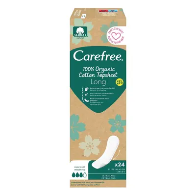 Carefree Organic Cotton Long slipové vložky